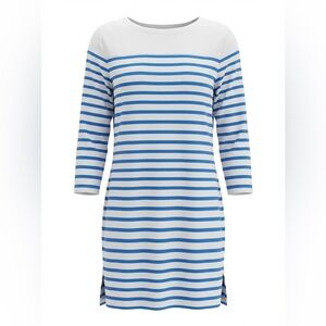 Vineyard Vines Blue and White Striped Dress